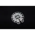 CHRM HRTS Double Cross Logo CH Crew Neck Sweatshirt Black and White - Image 14