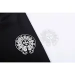 CHRM HRTS Double Cross Logo CH Crew Neck Sweatshirt Black and White - Image 21
