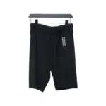 CHRM HRTS Embroidery Shorts All Black