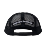 CHRM HRTS Eyechart Trucker Hat Black White Red - Image 2