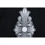 CHRM HRTS Fleur Cross Long Sleeve T Shirt Black - Image 3
