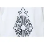 CHRM HRTS Fleur Cross Long Sleeve T Shirt White - Image 2
