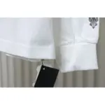 CHRM HRTS Fleur Cross Long Sleeve T Shirt White - Image 6