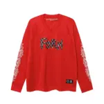 CHRM HRTS Hearts Love You Mesh Warm Up Jersey Pink/Black/Red/Green/Blue - Image 4