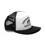 CHRM HRTS Hollywood Cross King Taco Trucker Cap Black White - Image 3