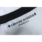 CHRM HRTS Horseshoe Neck Logo Long-Sleeve T Shirt Black White - Image 6