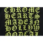 CHRM HRTS Lemon Green Horseshoe Floral Long Sleeve T Shirt Black - Image 5