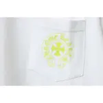 CHRM HRTS Lemon Green Horseshoe Floral Long Sleeve T Shirt White - Image 3