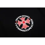 CHRM HRTS Made In Hollywood Plus Cross Zip Up Hoodie Black/Red - Image 7