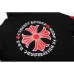 CHRM HRTS Made In Hollywood Plus Cross Zip Up Hoodie Black/Red - Image 8