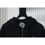 CHRM HRTS Multi Color Cross Hoodie Black - Image 8