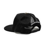 CHRM HRTS Multi Color Crosses Trucker Hat Pure Black - Image 3