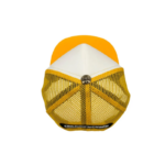 CHRM HRTS Multi Color Crosses Trucker Hat Yellow - Image 4