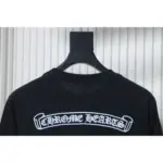 CHRM HRTS Multicolor Scroll Printed Logo Long Sleeves T shirt Black - Image 3