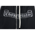 CHRM HRTS Sanskrit Embroidery Shorts Black - Image 4