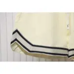 CHRM HRTS Sanskrit Embroidery Shorts Cream - Image 7