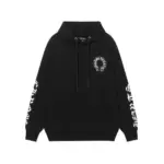 CHRM HRTS X Matty Boy Horseshoe Pullover Hoodie Black & White - Image 17