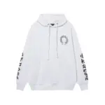 CHRM HRTS X Matty Boy Horseshoe Pullover Hoodie Black & White - Image 2