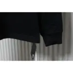 CHRM HRTS Yellow Neck Logo Long Sleeve T Shirt Black - Image 8