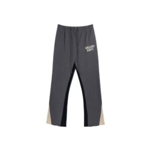 GLRY DPT Pants Split Hem Grey GD