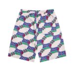 GG Shorts Multicolor Pattern Drawstring - Image 5