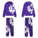 DNM TRS Big Cotton Wreath Hoodie & Sweatpant Set