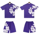 DNM TRS Big Cotton Wreath Short Summer Coordinated Set - Image 6