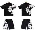 DNM TRS Big Cotton Wreath Short Summer Coordinated Set - Image 2
