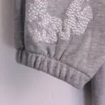 DNM TRS Cashmere Swarovski Cotton Wreath Zip Hoodie & Sweatpant Set - Image 3