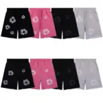 DNM TRS Glitter Patch Floral Print Short Summer Coordinated Set - Image 2