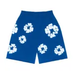 DNM TRS The Cotton Wreath Shorts Blue - Image 2