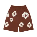 DNM TRS The Cotton Wreath Shorts Brown