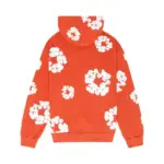 DNM TRS The Cotton Wreath Sweatshirt Royal Orange - Image 2
