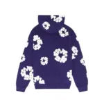 DNM TRS The Cotton Wreath Sweatshirt Royal Purple - Image 2