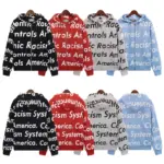 DNM TRS x Arthur Jafa Systemic Racism Controls America Zip Up Hoodie
