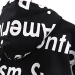 DNM TRS x Arthur Jafa Systemic Racism Controls America Zip Up Hoodie - Image 9