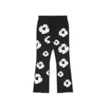 DT Mono Tonal Wreath Sweatpants Black - Image 2