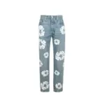 DT x LVS Wreath Print Straight-leg Jeans - Image 2