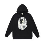 BP Hoodie Camo Ape Head Black BP059