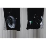GD Graffiti Splatter Sweatpants Black - Image 6