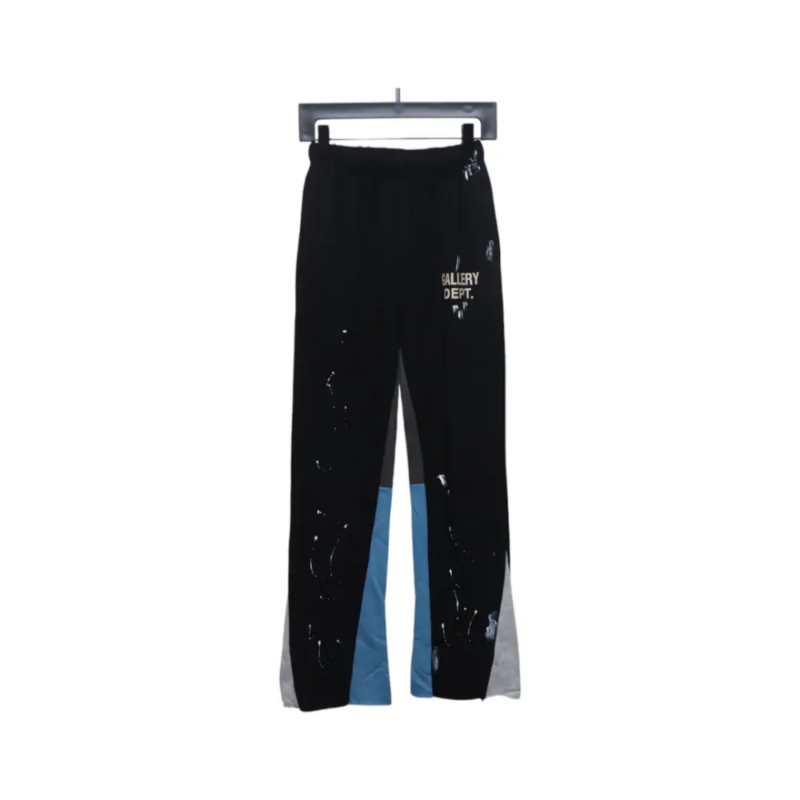 GD-Graffiti-Splatter-Sweatpants-Black-Blue-1_800x800 GD Graffiti Splatter Sweatpants Black Blue - Image 1