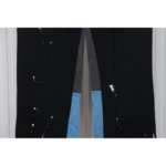 GD Graffiti Splatter Sweatpants Black Blue - Image 8