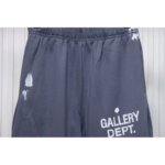 GD Graffiti Splatter Sweatpants Dark Gray - Image 9