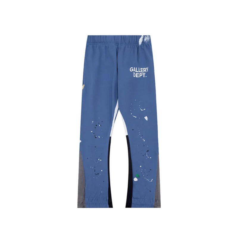 GD-Painted-Flare-Sweat-Pants-Midnight-Blue_800x800 GD Painted Flare Sweat Pants Midnight Blue - Image 1
