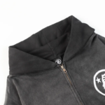 HLSTR Black Logo Full Zip Hoodie - Image 13