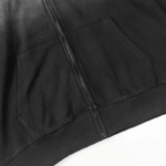 HLSTR Black Logo Full Zip Hoodie - Image 10