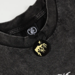 HLSTR Christ Long-Sleeve Washed Black T-Shirt - Image 11