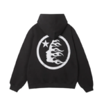 HLSTR Distressed Black Hoodie - Image 2