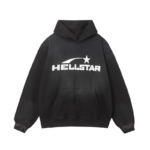 HLSTR Distressed Black Hoodie