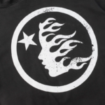 HLSTR Distressed Black Hoodie - Image 4